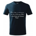 Tricou bleumarin copii 4,6 ani, Orice limba sa marturiseasca...